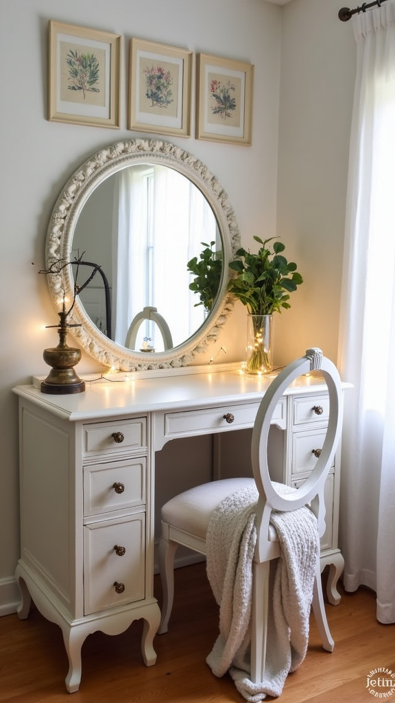 Incorporate a Dressing Table with Character