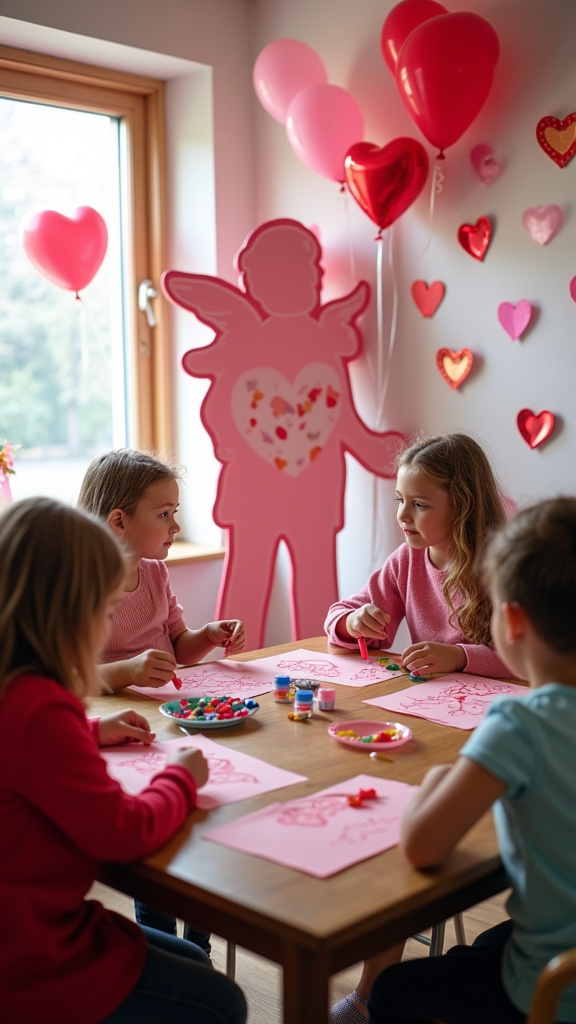 Make a Giant Cupid Cutout