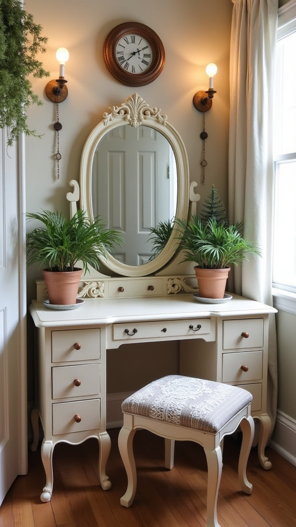 Opt for a Vintage-Style Vanity