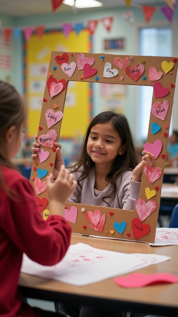 Set Up a Photo Booth Frame for Students