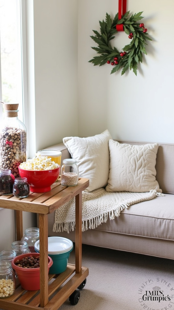 Set Up a Snack Station