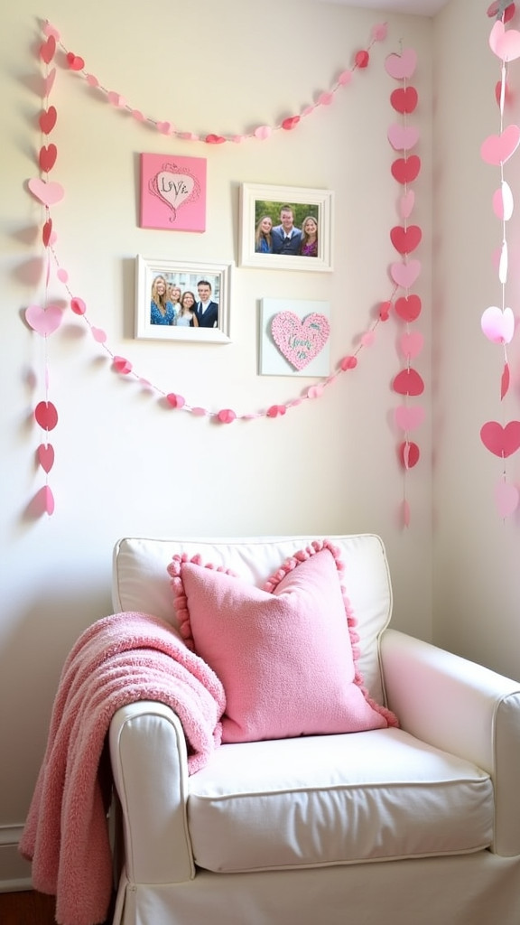 Soft Pink Heart Patterns for a Sweet Touch