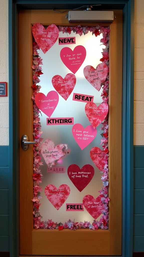 Use Valentine's Day Quotes on the Door