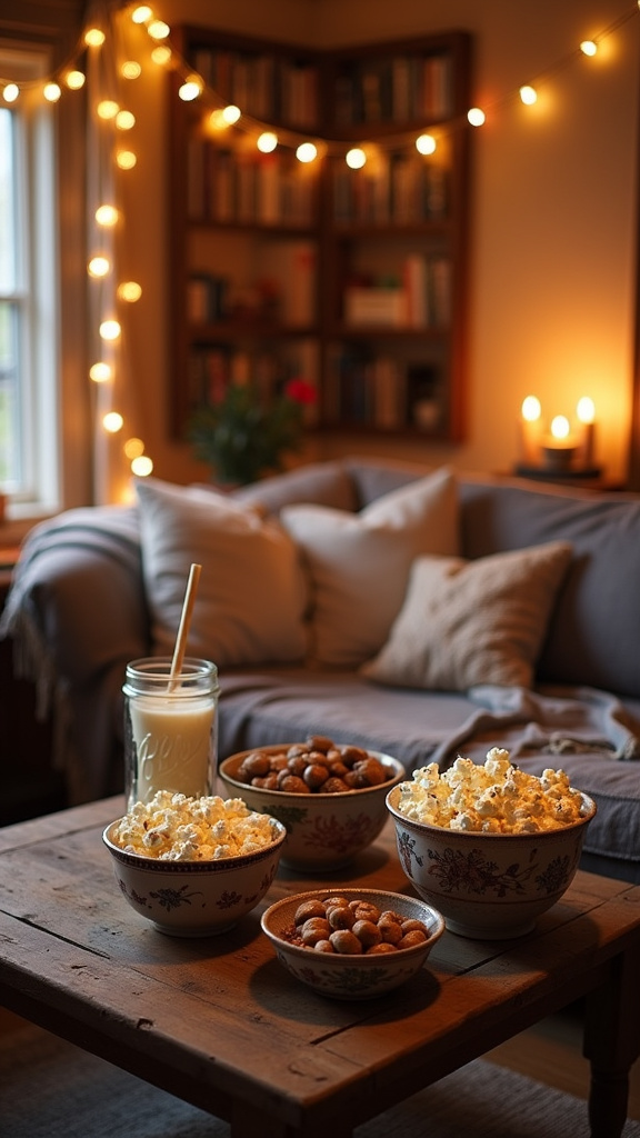 A Romantic Movie Night Kit