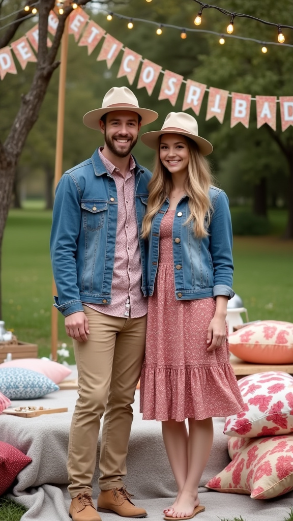 Cute Matching Outfits for Fun Days Out