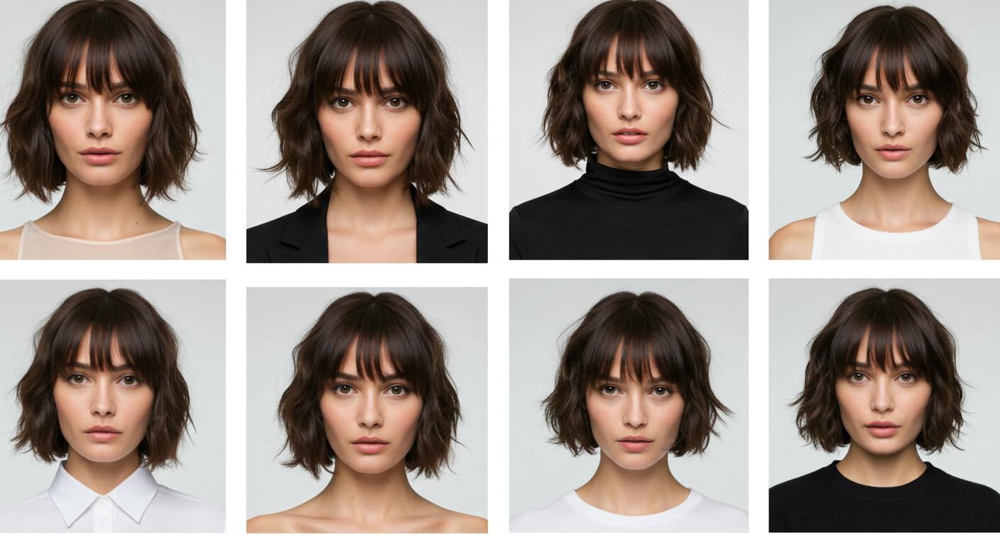 18 Stylish Medium Length Hairstyles With Bangs That Instantly Frame Your Face