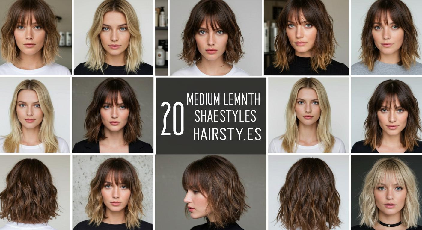 20 Cool-Girl Medium Length Shag Hairstyles That Add Instant Volume