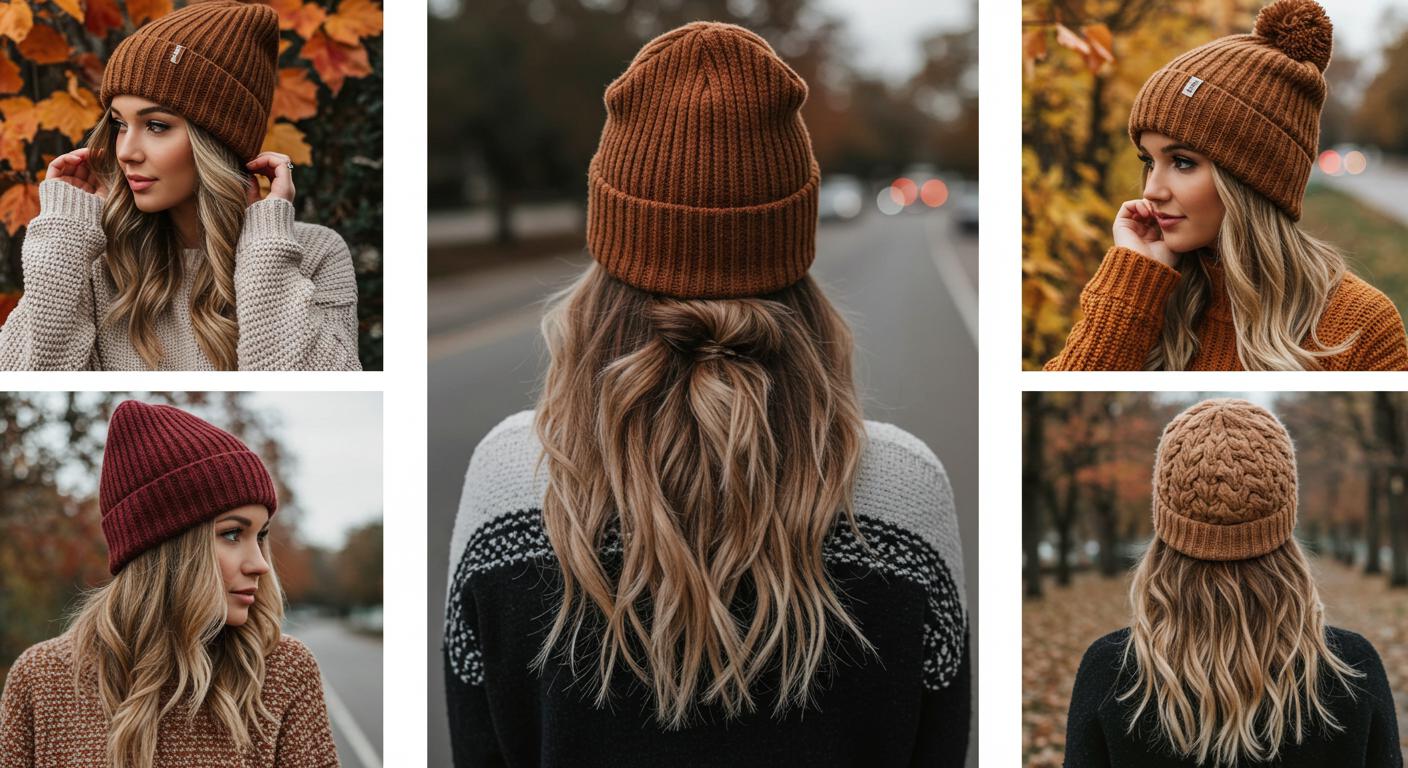 12 Cute Hat Hairstyles for Medium Length Hair That Look Great Under Any Beanie