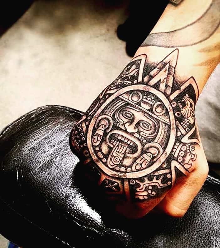 20 Awesome Aztec Tattoos That Will Steal Your Heart
