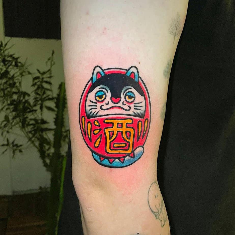 14. Cat-Daruma