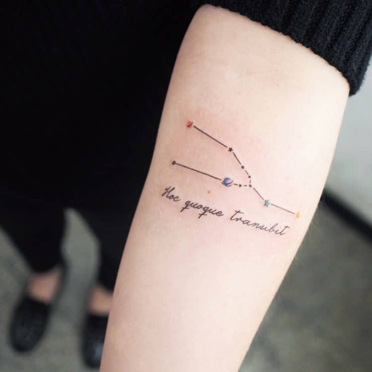 Taurus constellation with a twist