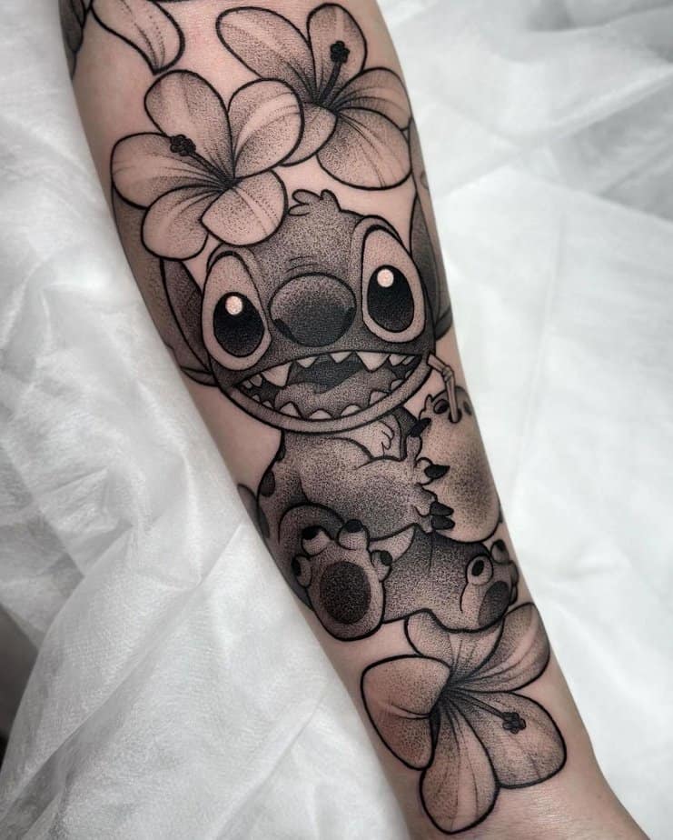 20 Adorable Stitch Tattoo Ideas To Warm Your Heart