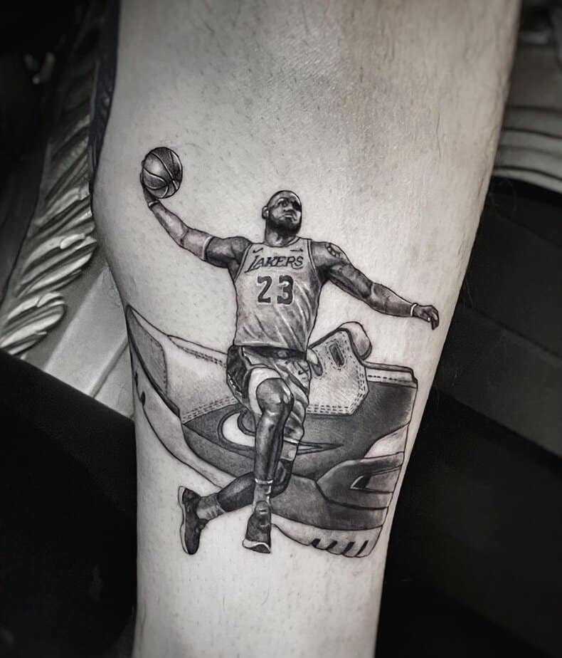 These 40 Basketball Tattoo Designs Are All Slam Dunks