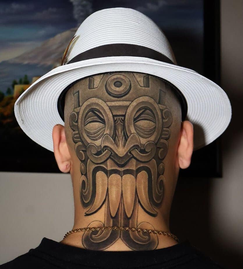 20 Awesome Aztec Tattoos That Will Steal Your Heart