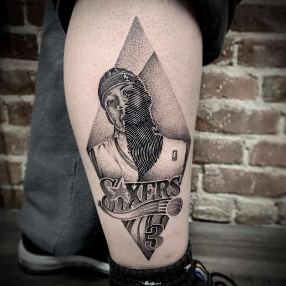 These 40 Basketball Tattoo Designs Are All Slam Dunks