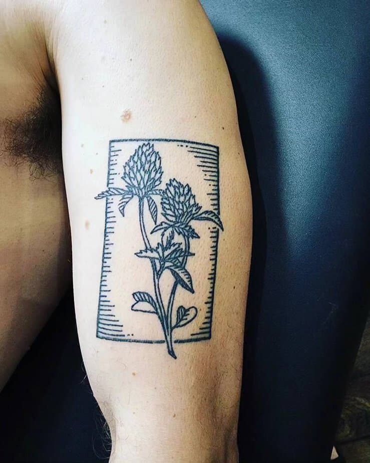 Botanical art on your bicep