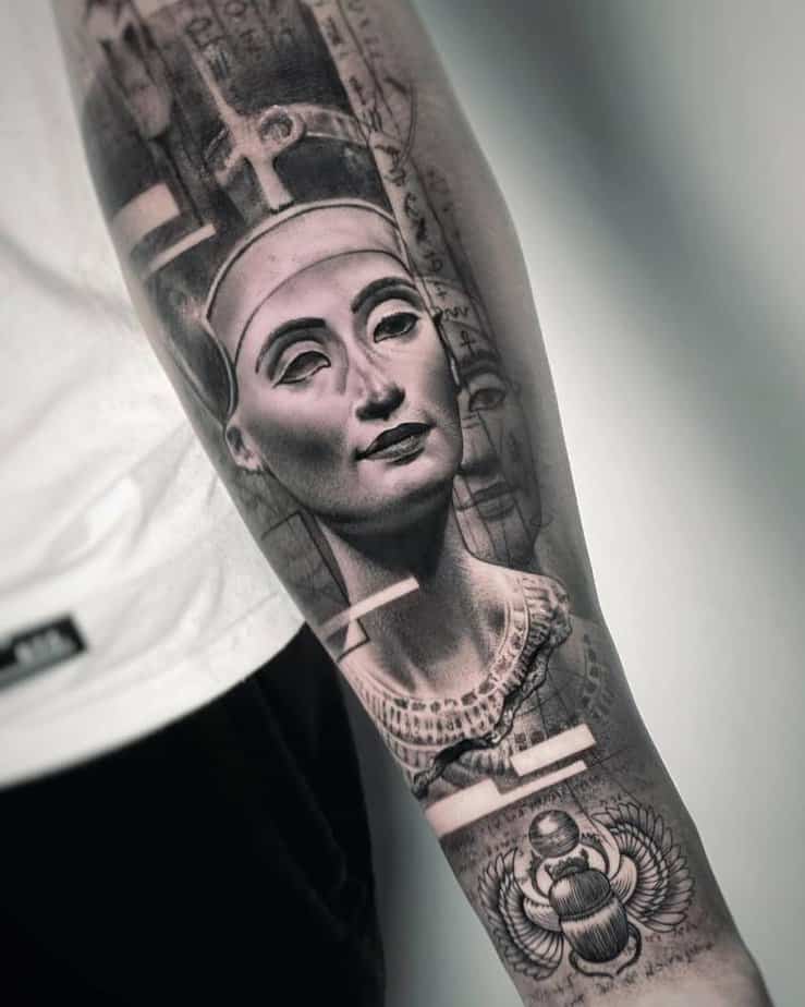 Nefertiti realism piece