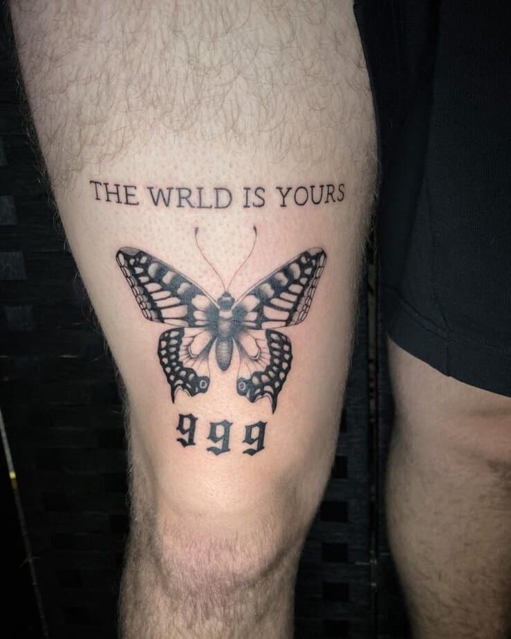 3. Butterfly and 999