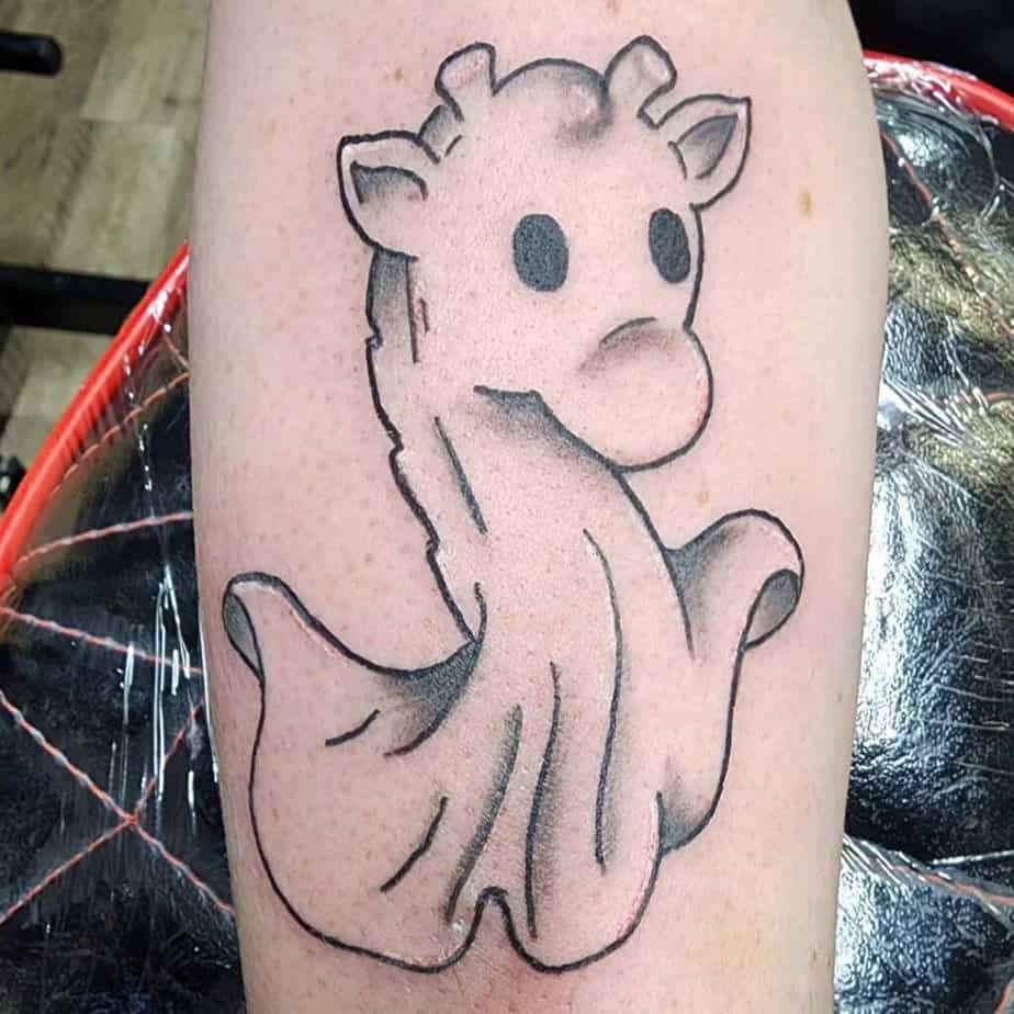 19. The ghost of a giraffe