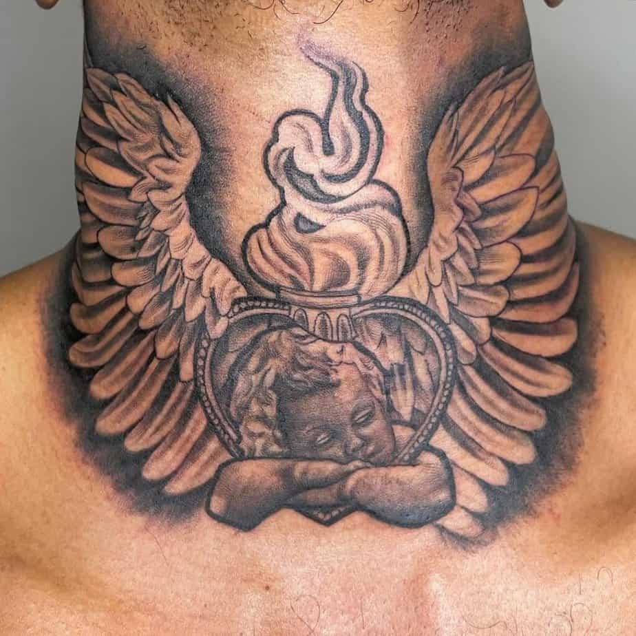 9. Angel and his wings