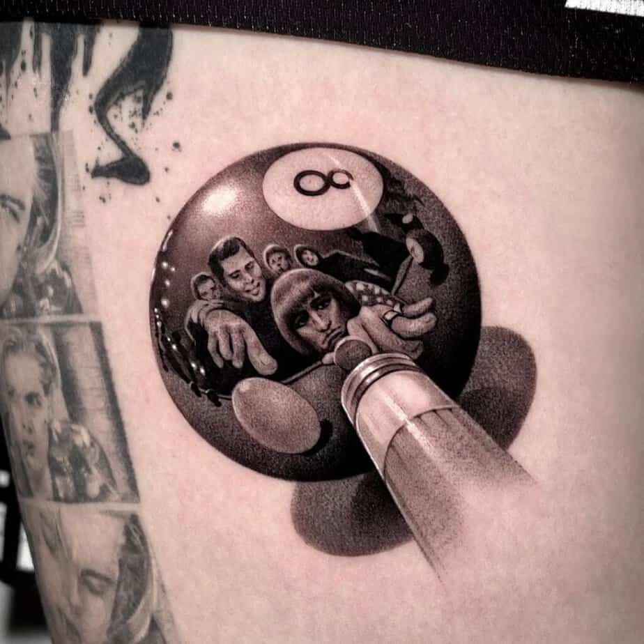 20 Game-Changing Billiards Tattoo Ideas For Table Titans