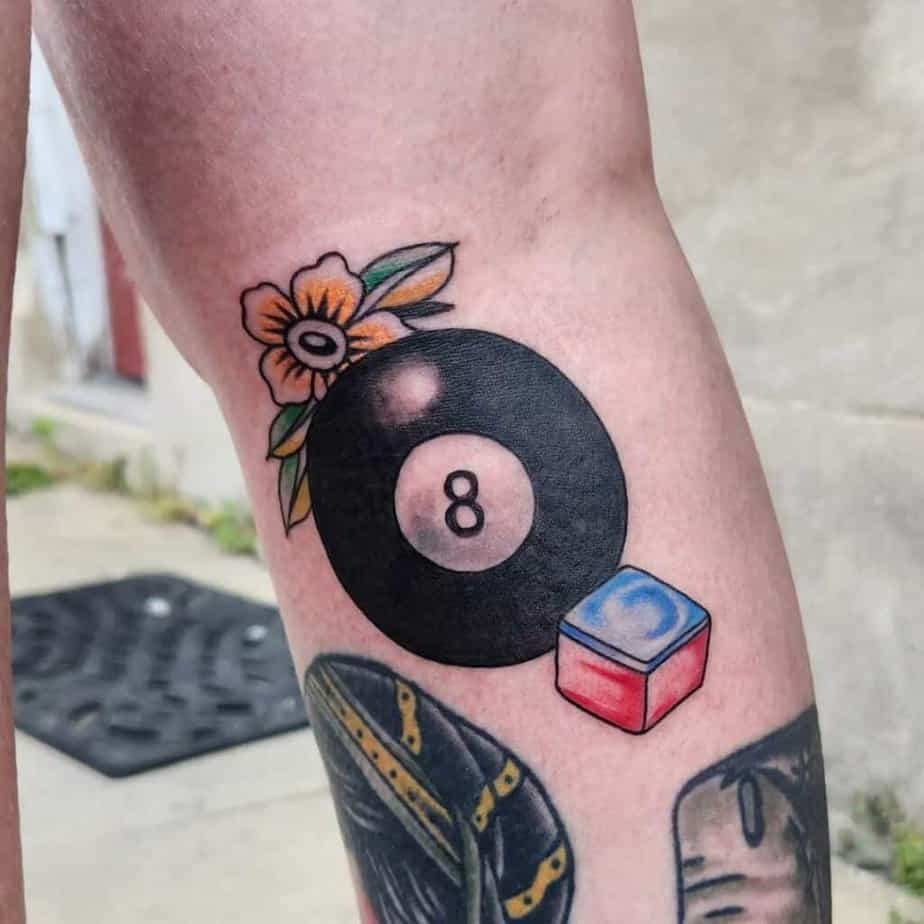 20 Game-Changing Billiards Tattoo Ideas For Table Titans