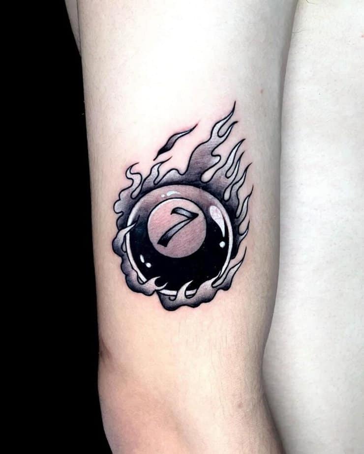 20 Game-Changing Billiards Tattoo Ideas For Table Titans