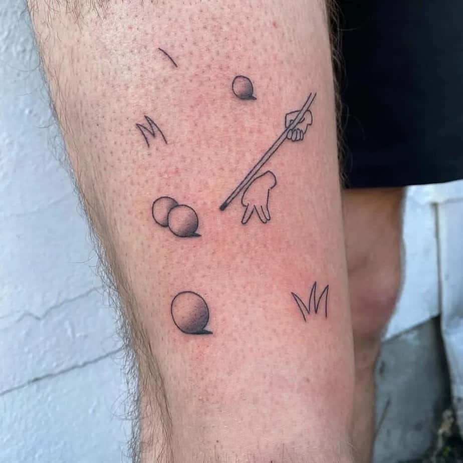 20 Game-Changing Billiards Tattoo Ideas For Table Titans