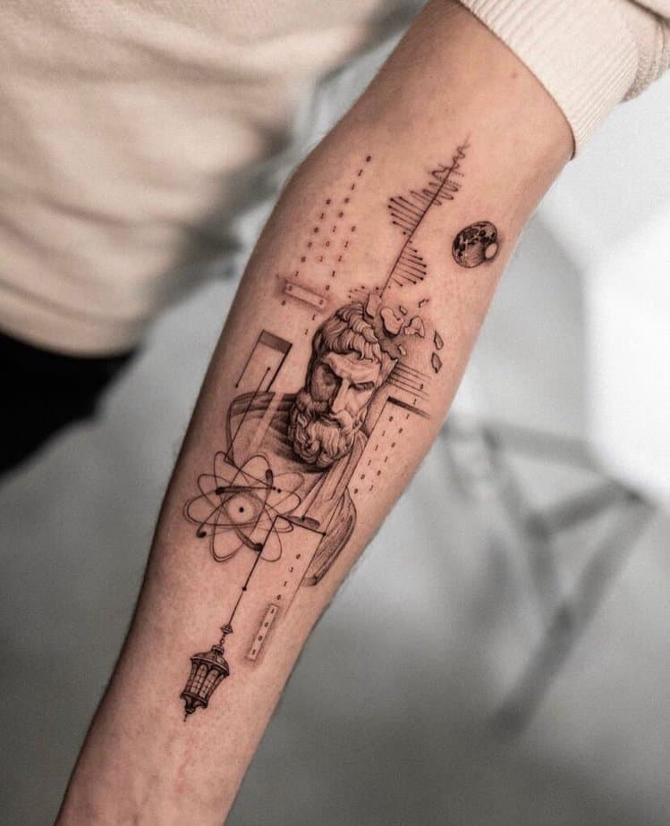 20 Impressive Atomic Tattoo Ideas That'll Blow Your Mind