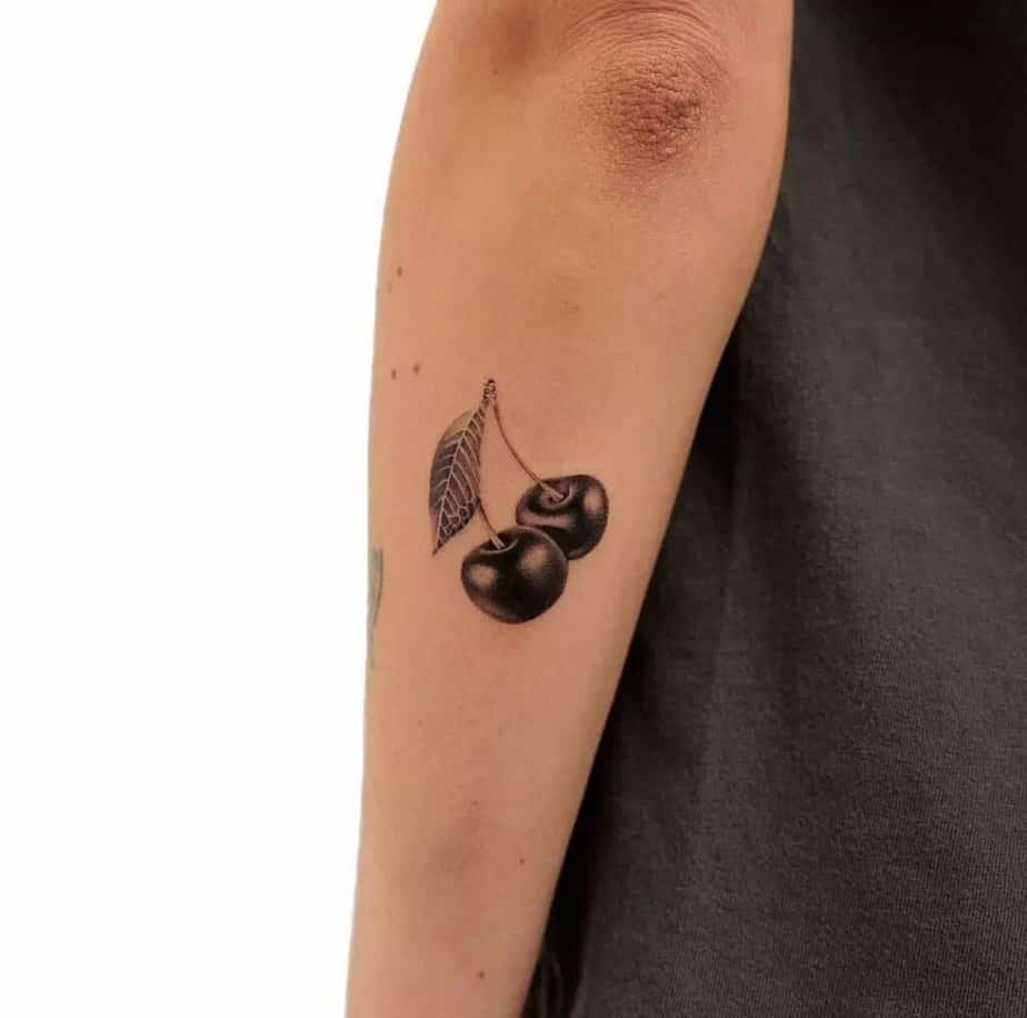 15. Black-ink cherries