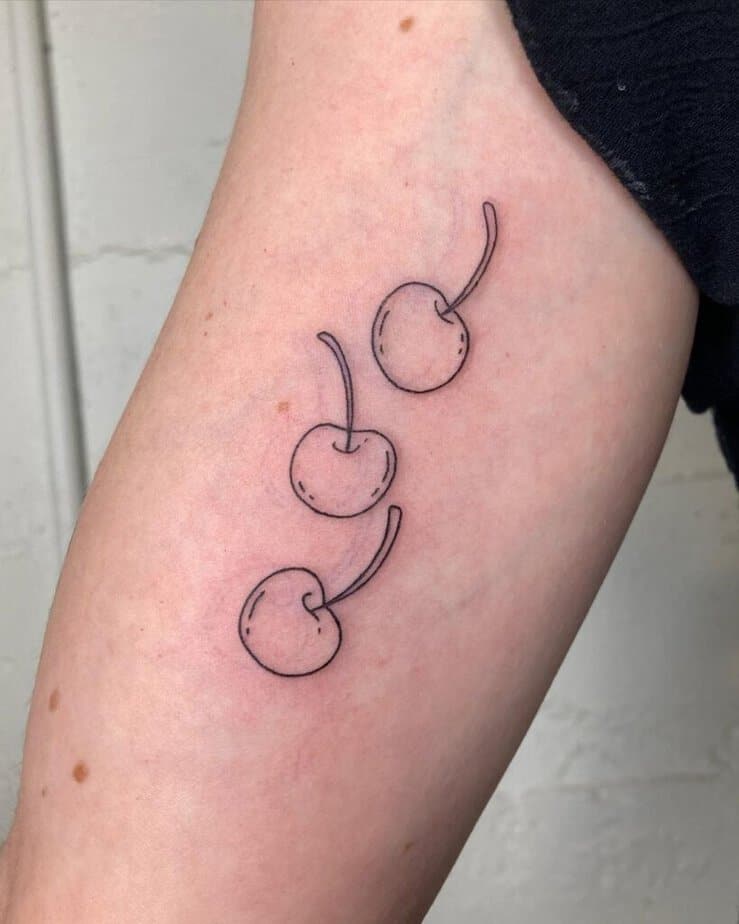 19. Fine-line cherries