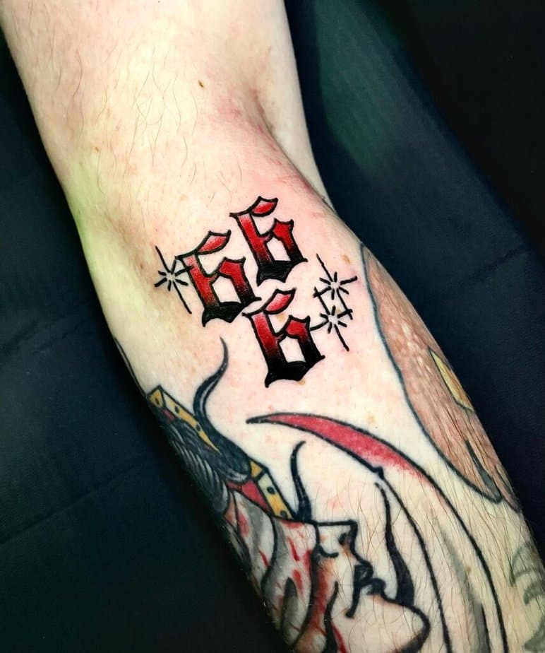 5. A gradient tattoo