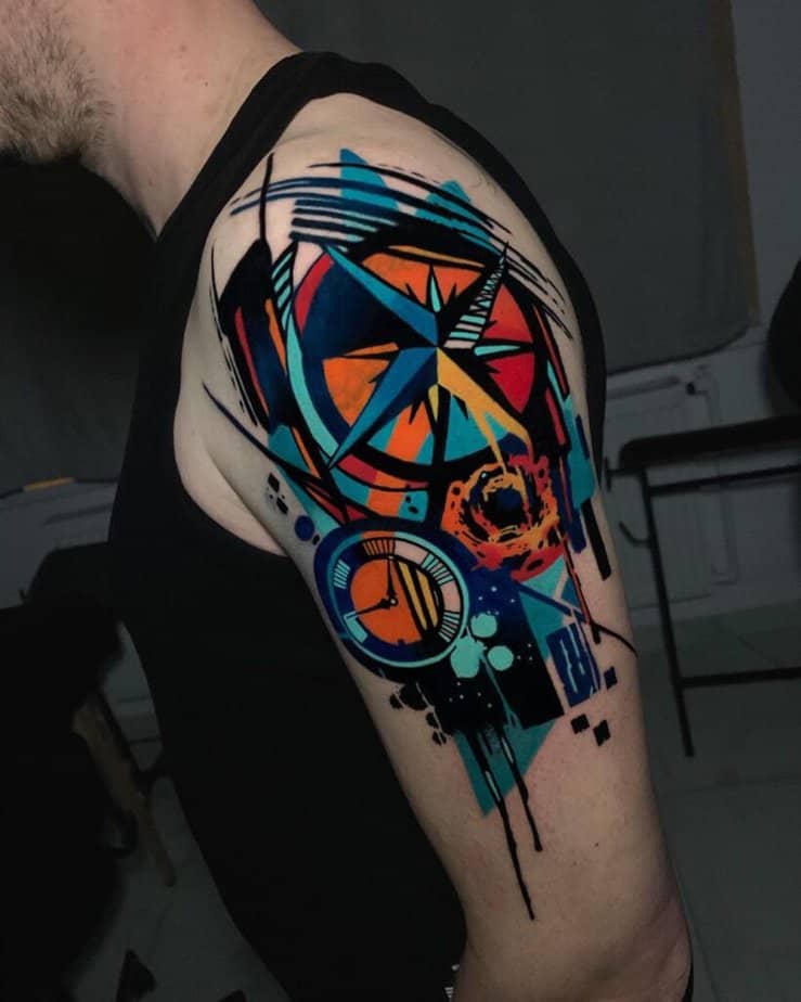 Where to place your new nautical star tattoo?