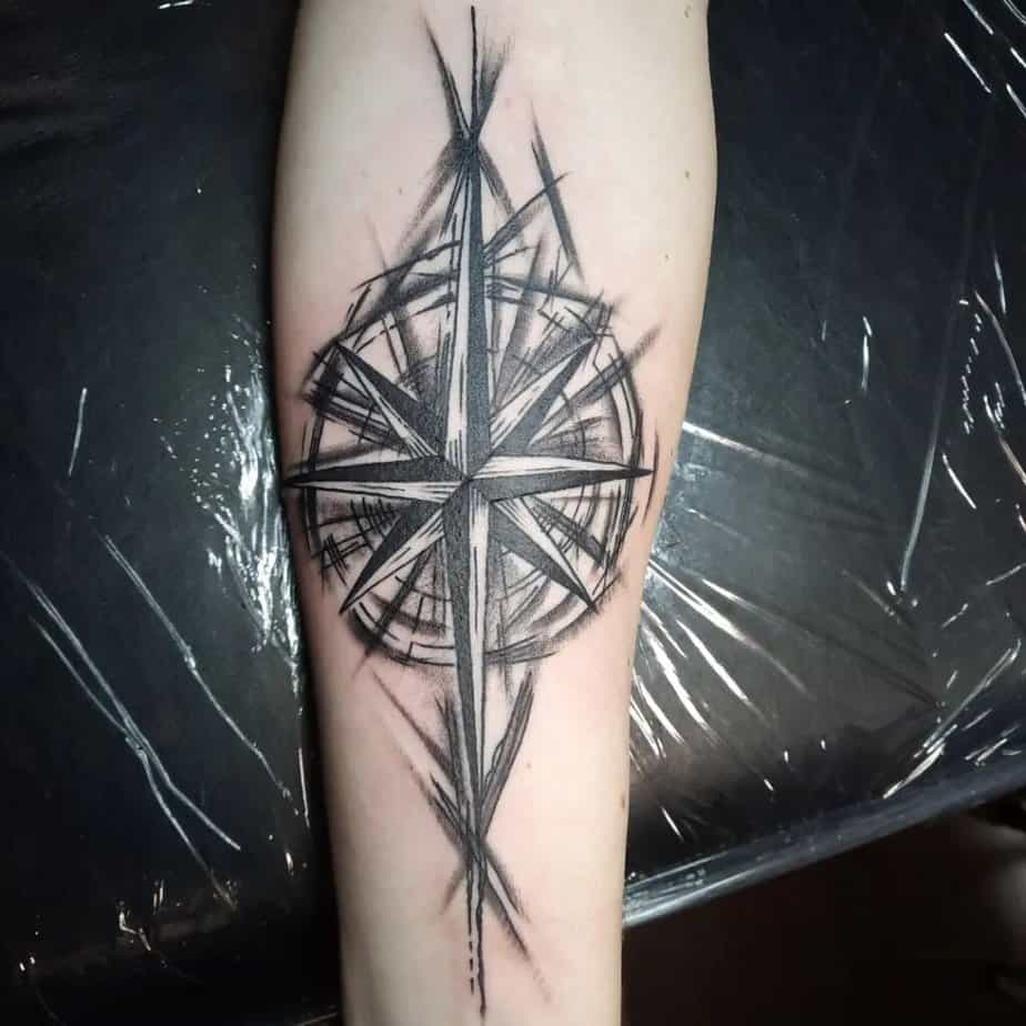 Where to place your new nautical star tattoo?