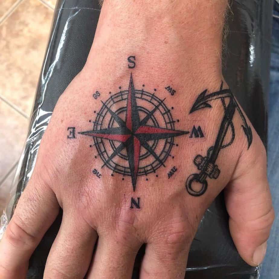 Where to place your new nautical star tattoo?