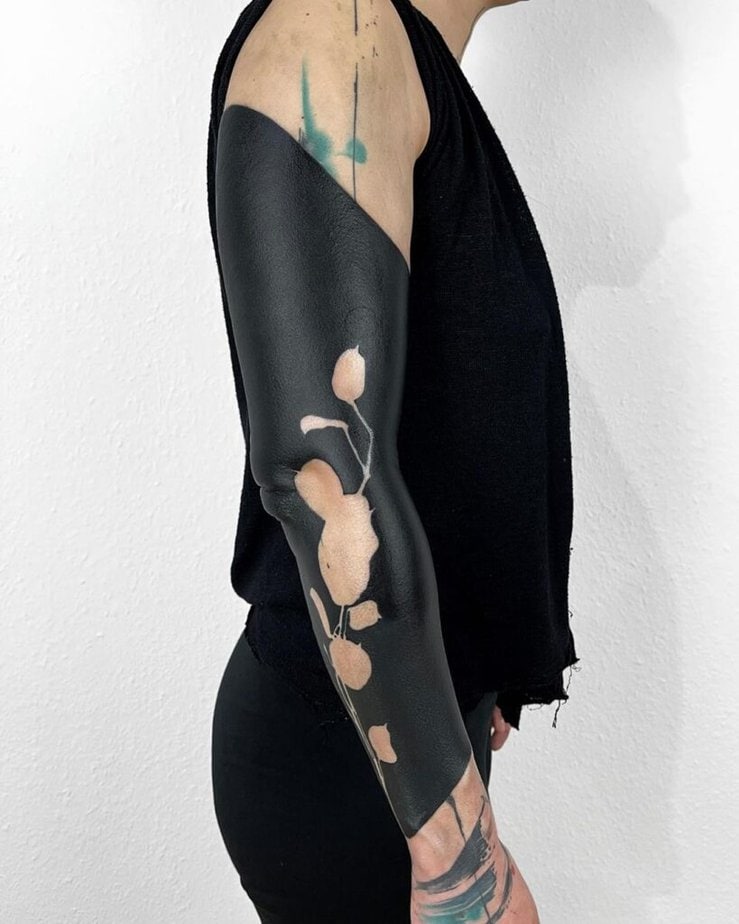 10. Negative space and black ink