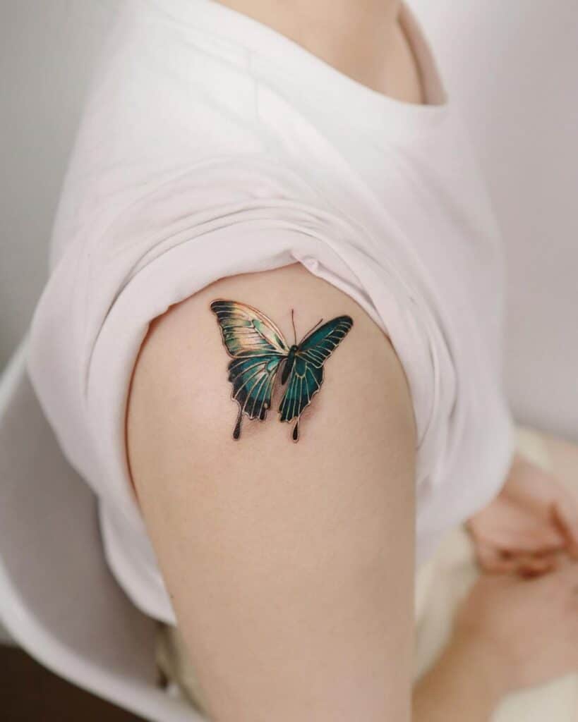 19. Bright butterfly