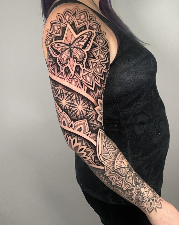6. Ornament style tattoo