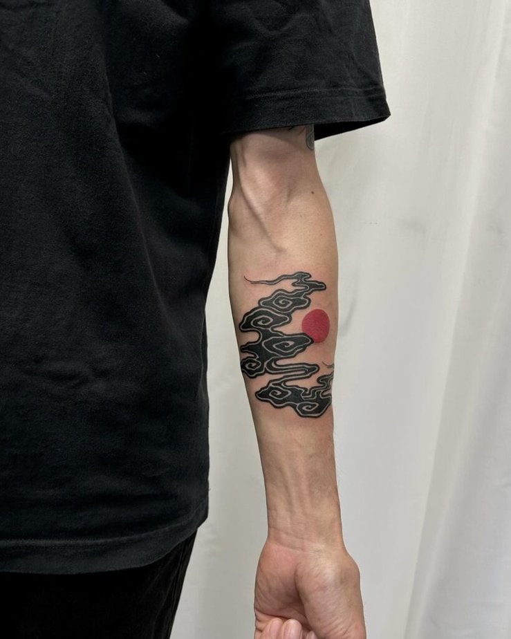 16. Japanese-style clouds