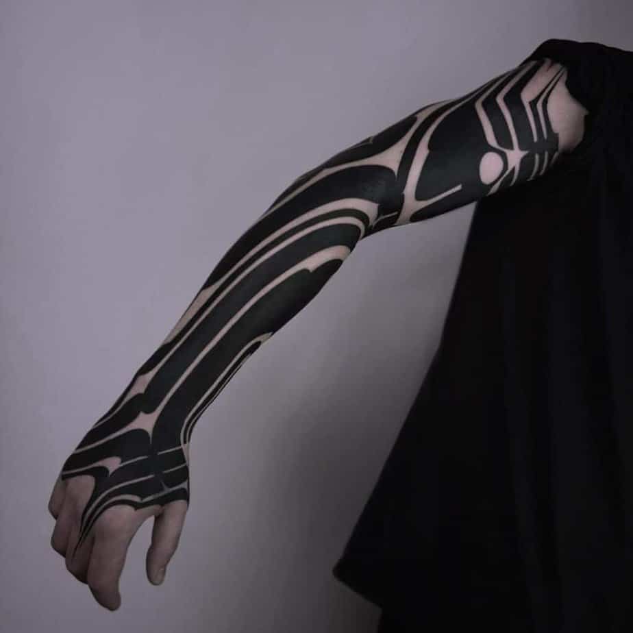 11. A Cybersigilism arm sleeve