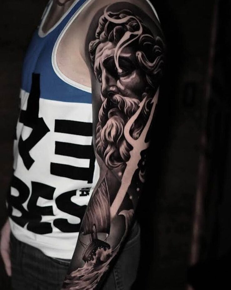 Big Poseidon tattoos