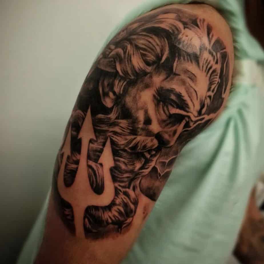 Big Poseidon tattoos