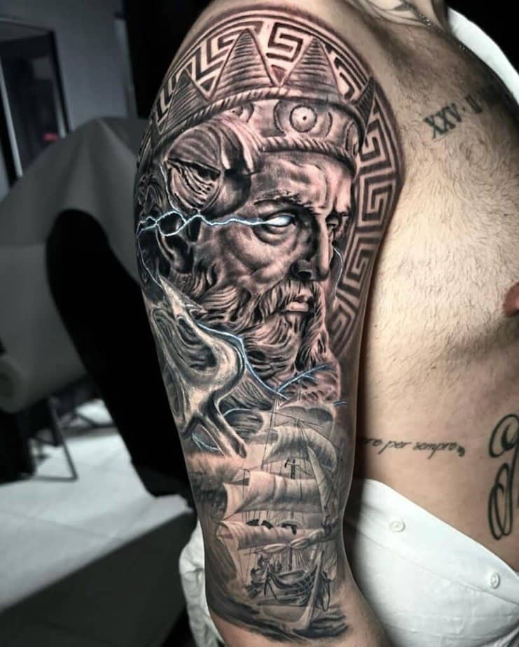 Big Poseidon tattoos