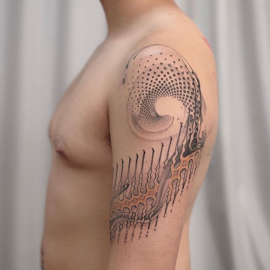 15. A Parang Curiga Fibonacci tattoo