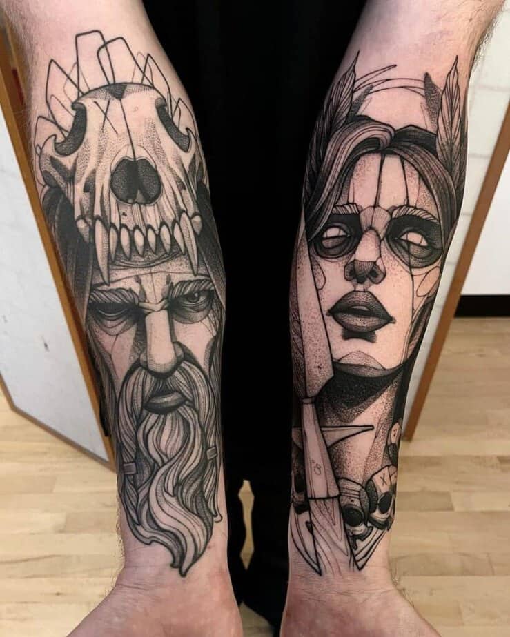 Other interesting forearm tattoo designs