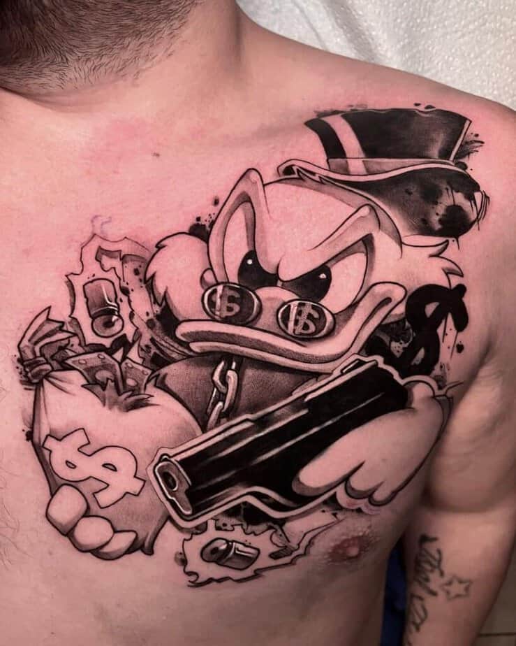 Scrooge McDuck tattoo ideas