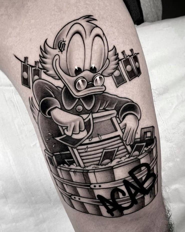 Scrooge McDuck tattoo ideas