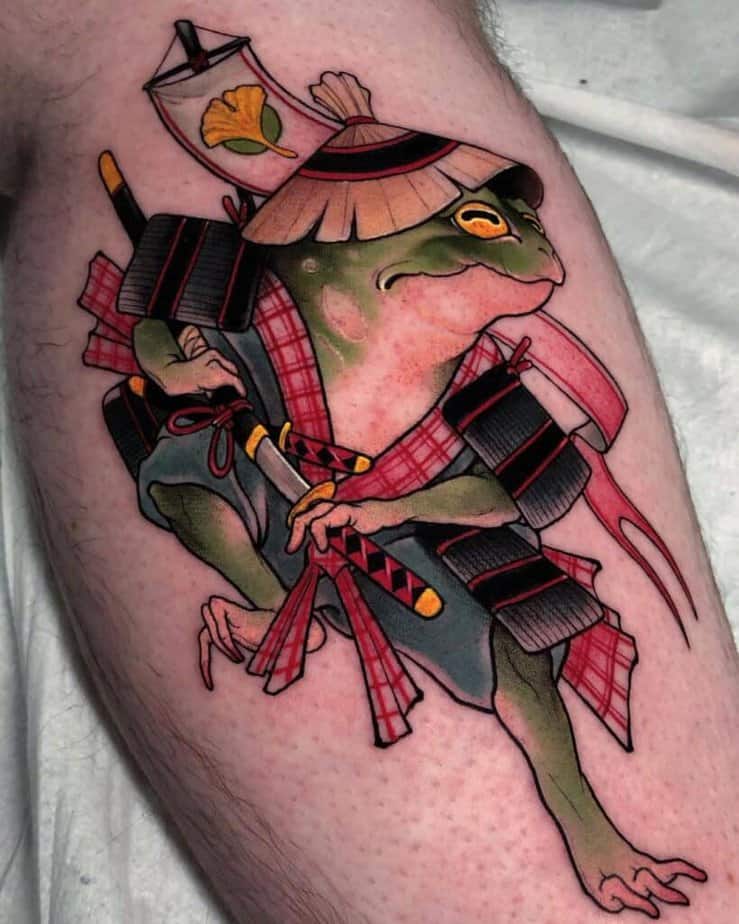 Unique Samurai tattoos