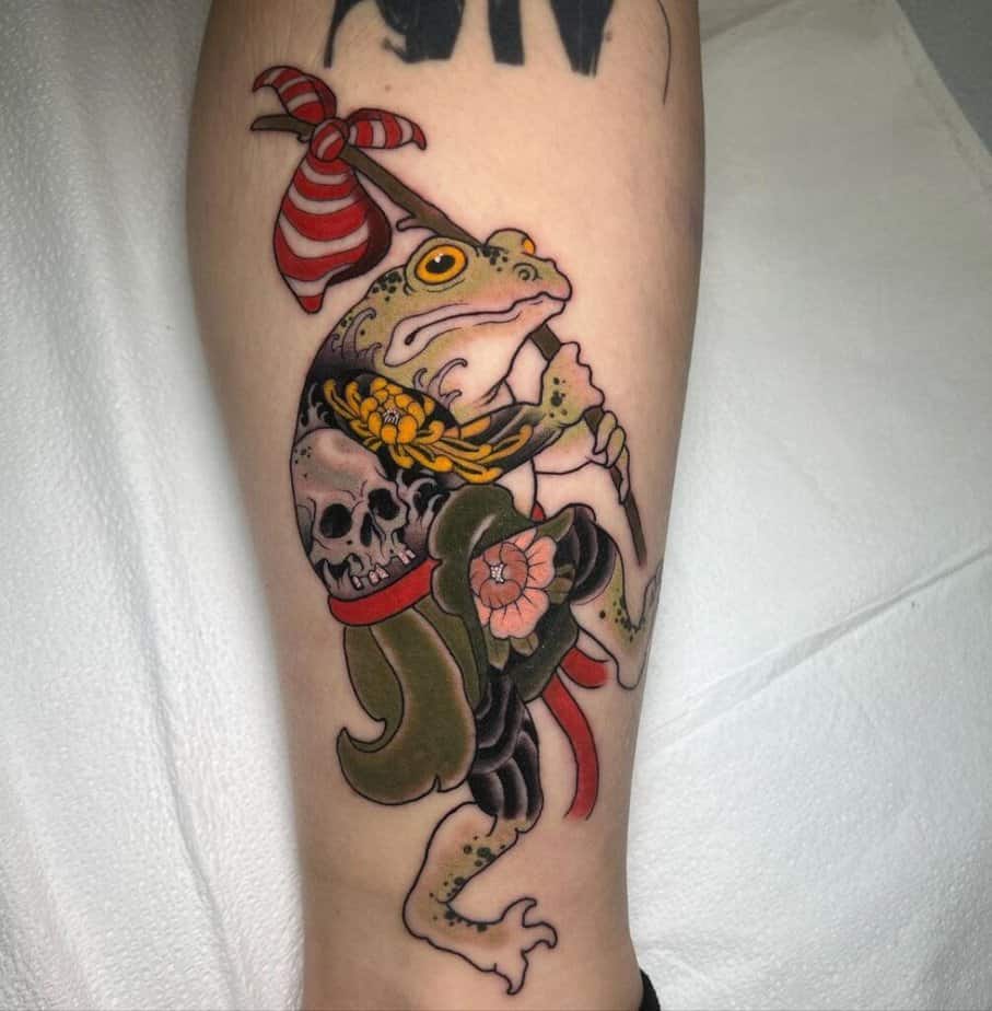 Traditional tattoo style