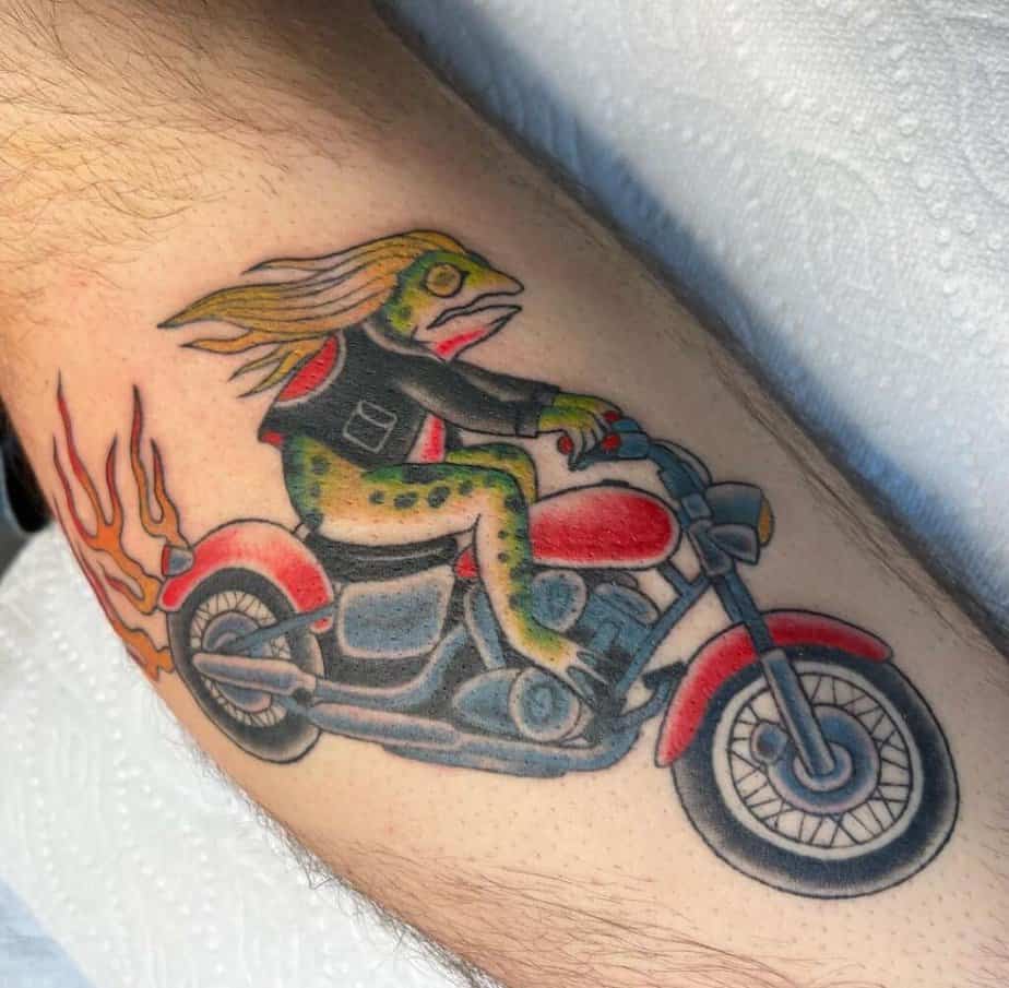 Traditional tattoo style